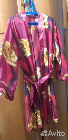 Халат лёгкии полупрозрачный шифон 50размер