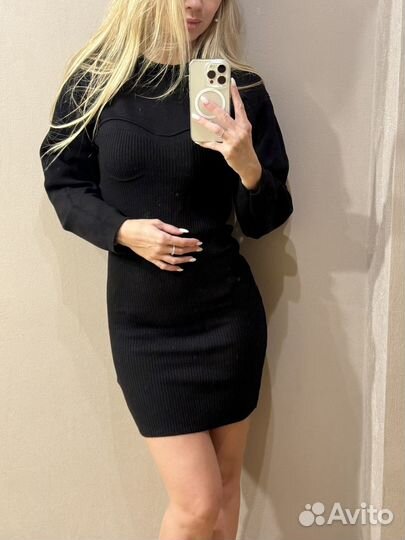 Платье трикотажное mango