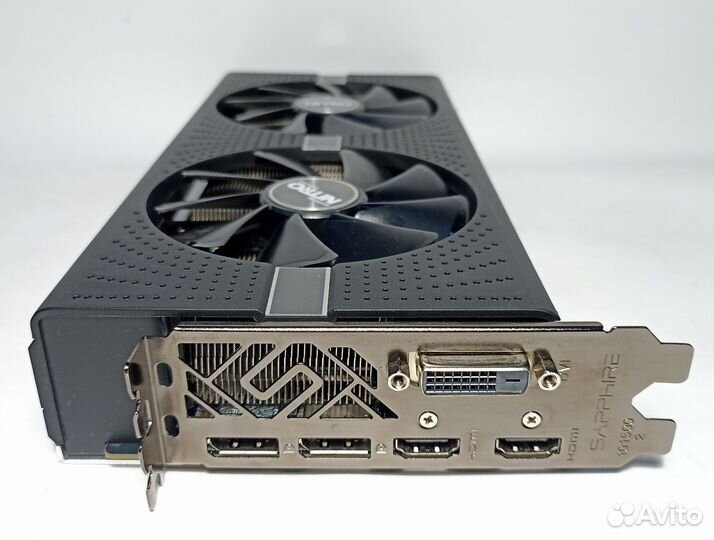Rx 580 8 Gb Sapphire Nitro + пломба