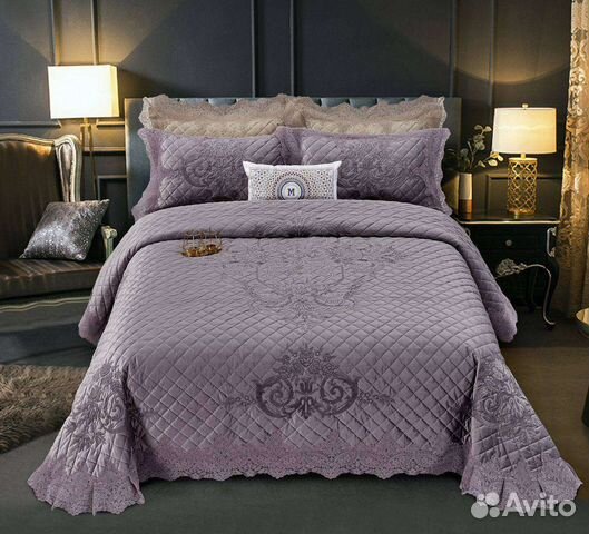 Постельное бельё с одеялом Евро Блюмарине