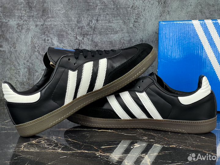 Adidas Samba Black Leather