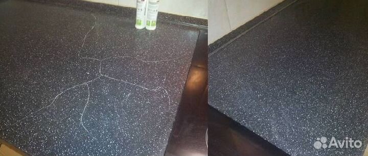 Ремонт столешницы из искусственного камня