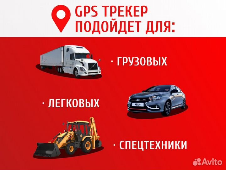 Трекер Глонасс GPS для авто с контролем топлива