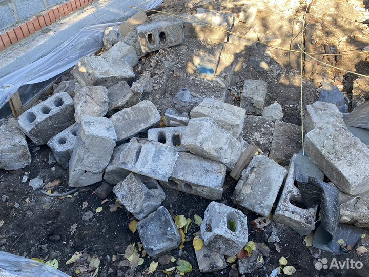 Шлакоблок бу