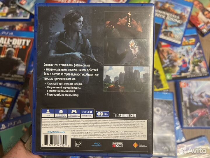 Диск Одни из нас: Часть II (2) PS4