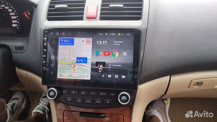 Магнитола Honda Accord 7 Teyes