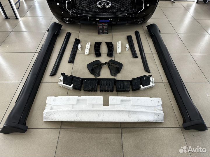 Передний бампер Infiniti FX35 FX37 FX50 QX70 S51