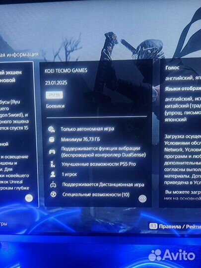 Ninja gaiden 2 Black для Ps5 Remake