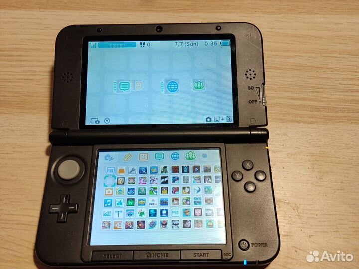 New nintendo 3DS xl прошитая