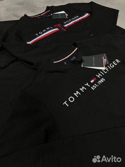 Свитшот Tommy Hilfiger LUX черный