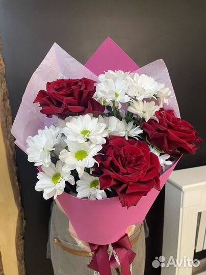 Букеты на выпускной- букет комплимент