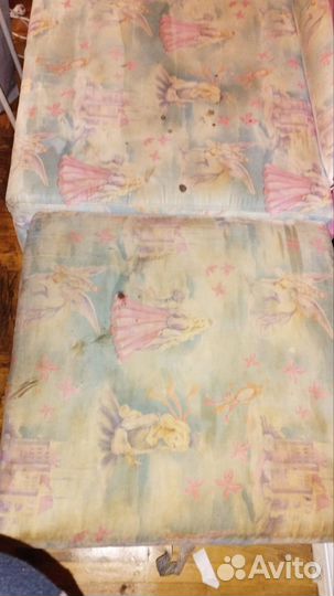 Детская кровать диван с мягкими бортиками