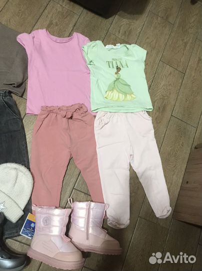 Вещи пакетом на девочку