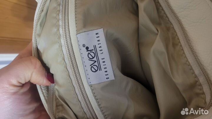 Сумка натуральная кожа ever