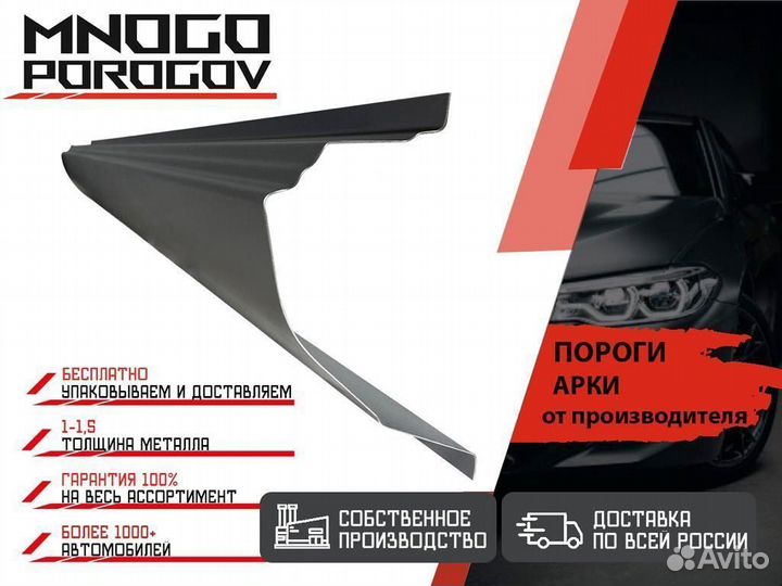 Комплект порогов и арок ремонтных для Audi A3 (8V)