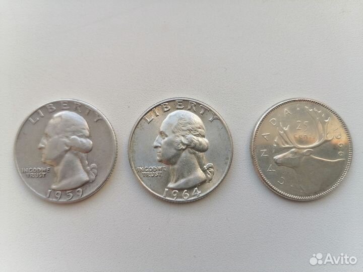 Монеты. Серебро