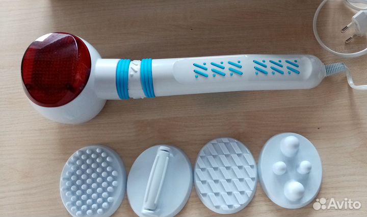 Массажер для тела электрический, 5 насадок