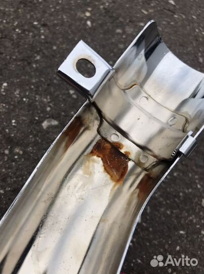 Защита выхлопа kawasaki vn1500