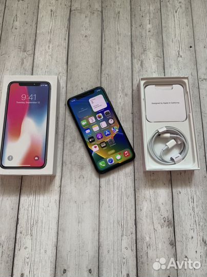 iPhone X 256gb идеал