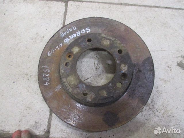 Диск тормозной передний вентилируемый правый Kia S