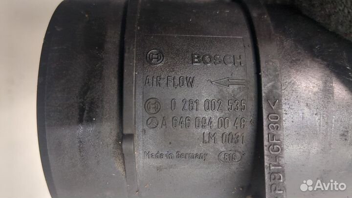 Измеритель потока воздуха Mercedes C W203, 2003