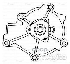 Насос водяной hyundai santa FE (06) /KIA soren