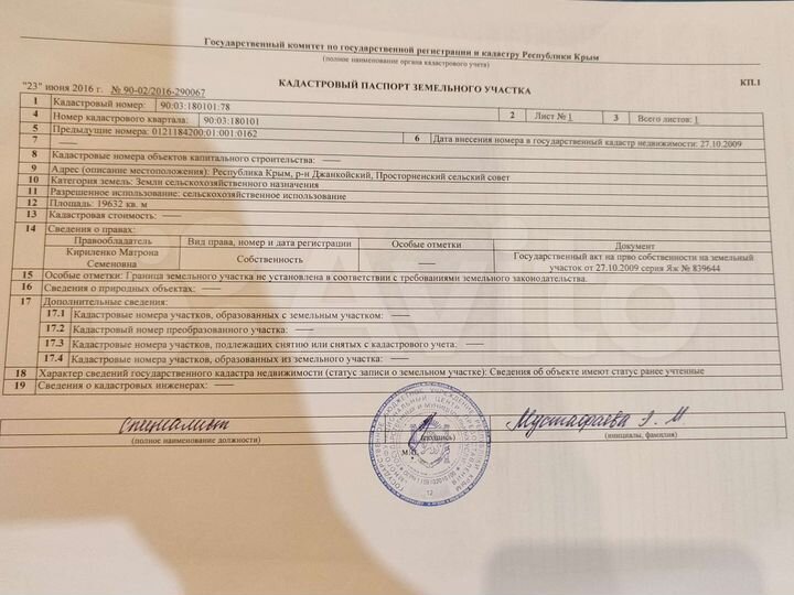 Участок 1,9 сот. (СНТ, ДНП)