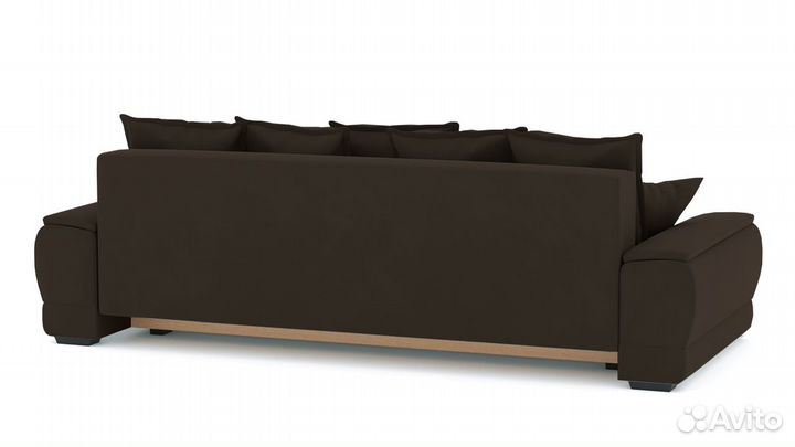 Прямой диван Nordviks (Модерн) Браун 260 см