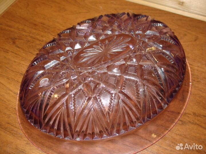 Цветное стекло посуда винтаж СССР