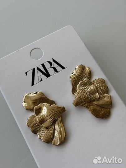 Серьги zara