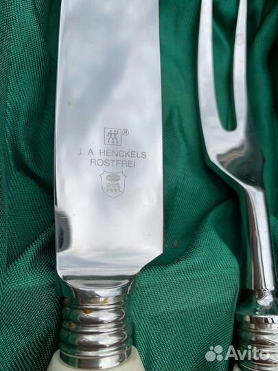 Нож Вилка Solingen Рог Столовые приборы