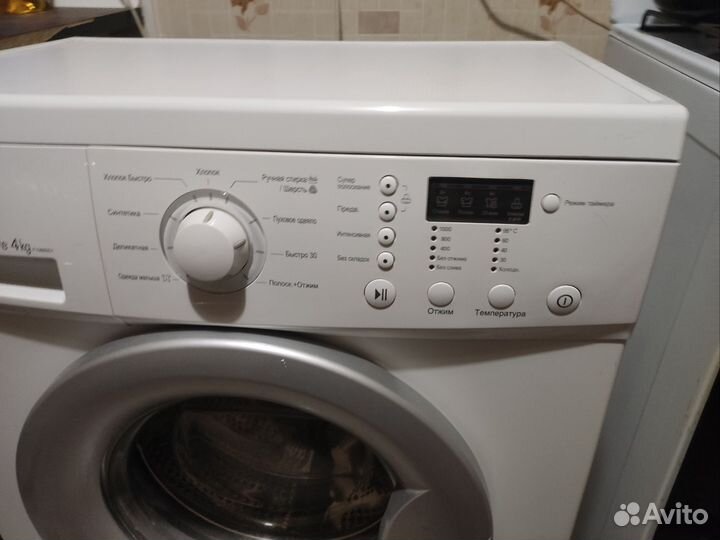 Стиральная машина LG на 4 кг узкая