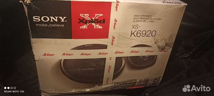 Колонки sony бу нерабочие