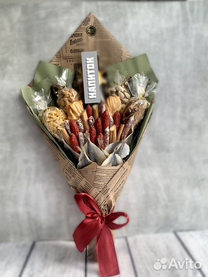 Вкусный мужской букет