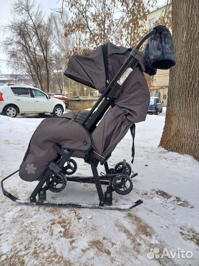 Санки-коляска