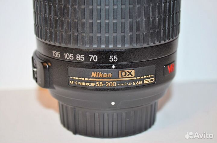 Продам объектив для фотоаппарата Nikon 55-200mm AF
