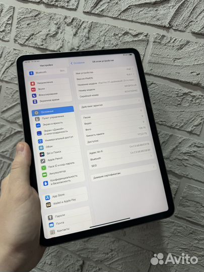 Apple iPad pro 11 2021 M1 128gb Гарантия