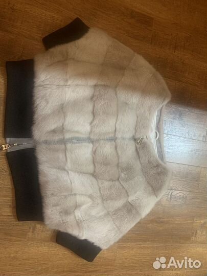 Норковая облегченная шубка