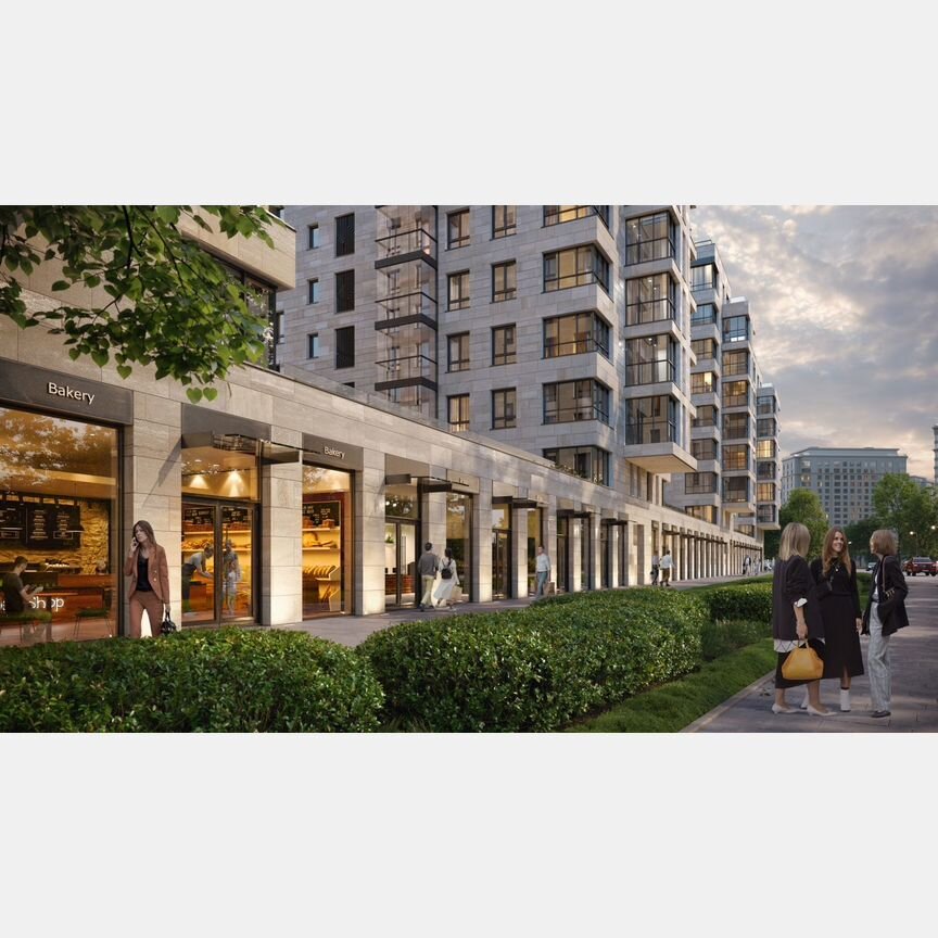 1-к. квартира, 60,2 м², 9/9 эт.