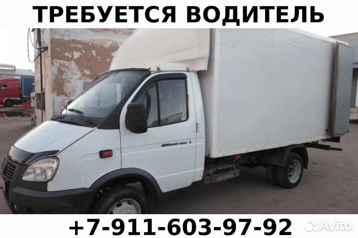 Водитель на газель