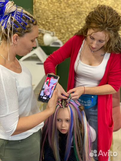 Обучение по плетению кос