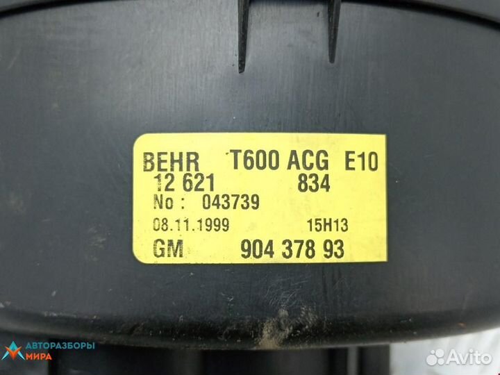 Моторчик печки Opel Zafira (A) 1999 9119001