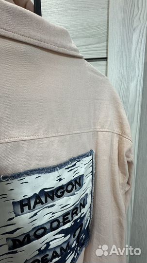 Джинсовка розовая