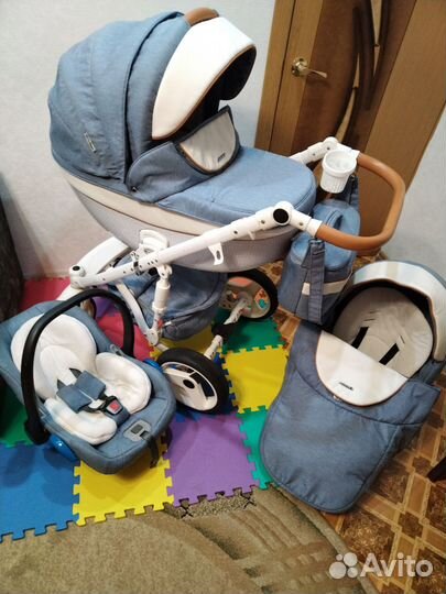 Коляска adamex 3 в 1