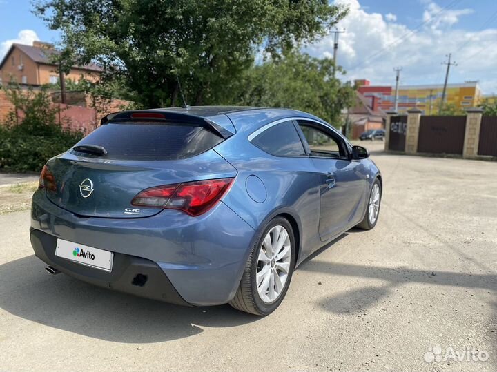 Opel Astra GTC 1.4 AT, 2013, 161 500 км