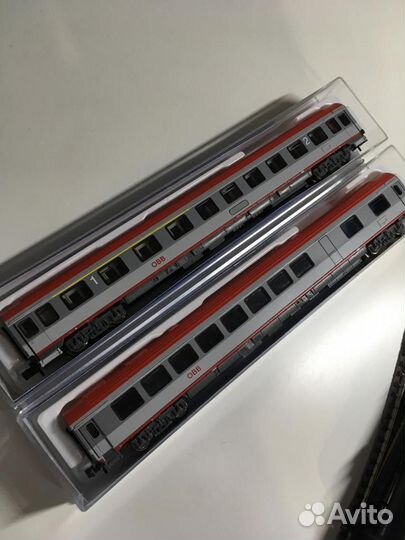 Железная дорога 9 мм N 1/ 160 вагоны