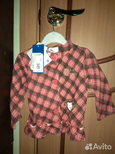 Кардиган(жакет) для девочки новый