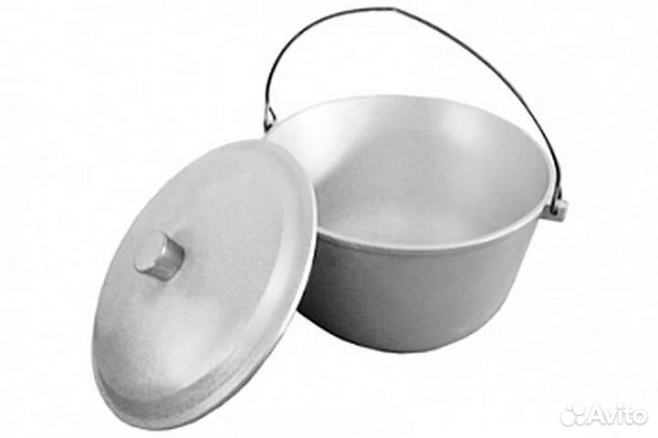 Казан походный Кукмара литой, 3-10 литров