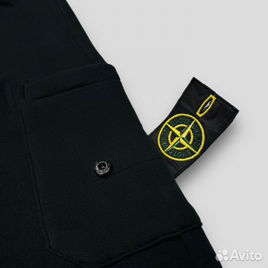 Штаны спортивные Stone island AW23-24 черные S-3XL
