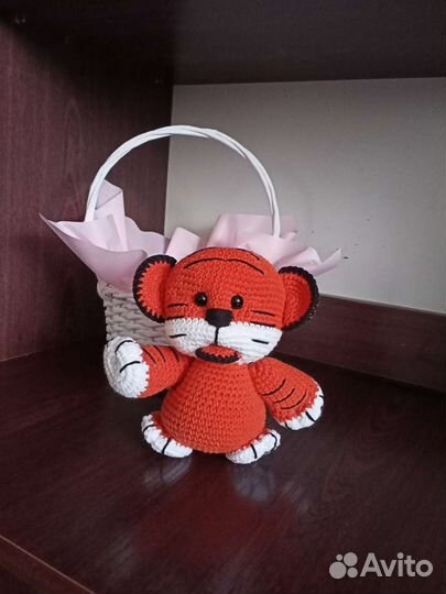 Игрушка новогодний тигренок